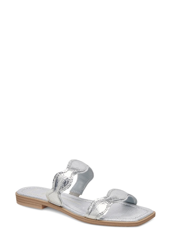 Dolce Vita Shoes - Dolce Vita | Ilva Low Slide Sandal in Silver